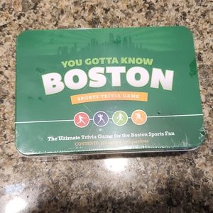 Sports game: You Gotta Know Boston Sports Trivia Game